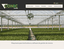 Tablet Screenshot of conic-system.com